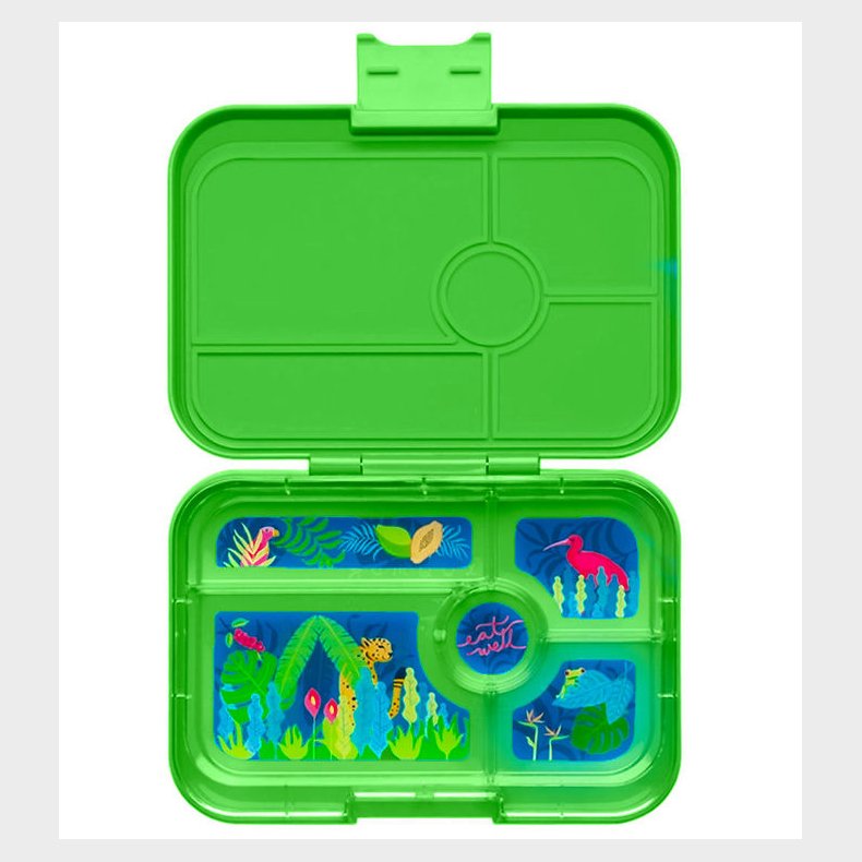 Yumbox Madkasse m. 5 Rum - Bento Tapas - Jurassic Green/Jungle