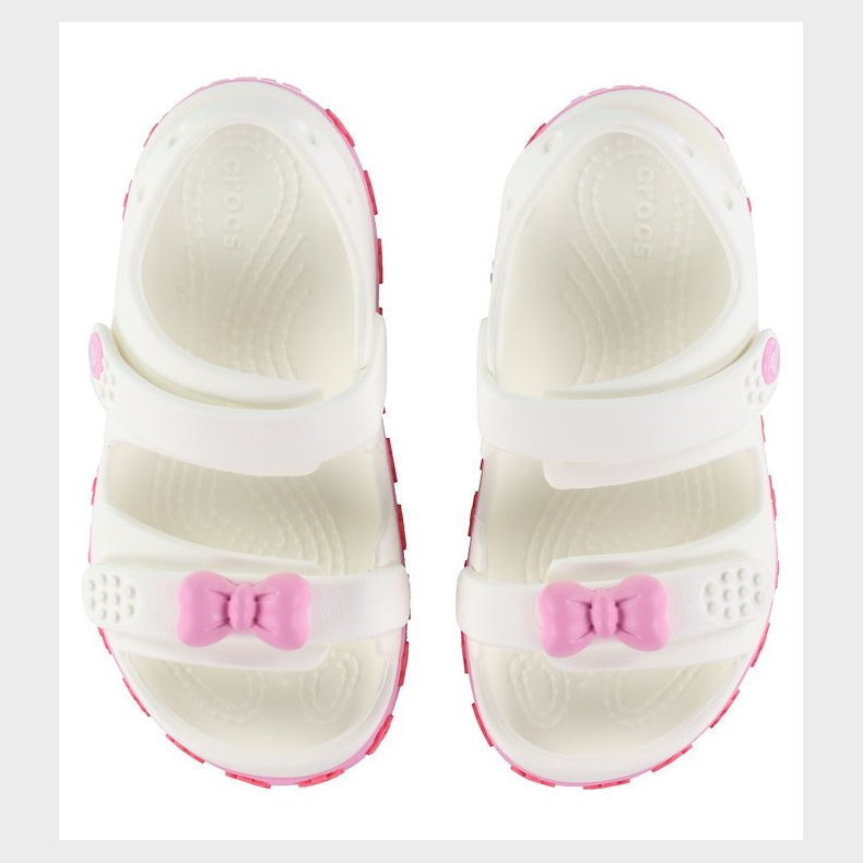 Crocs Sandal - Crocband Cruiser Pet Sandal T - Hvid/Pink Tweed