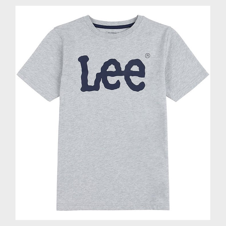 Lee T-Shirt - Wobbly Graphic - Vintage Grey Heather