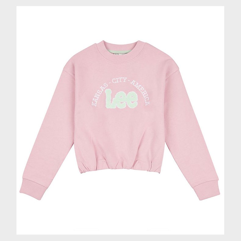 Lee Sweatshirt - Kansas Graphic - Pink Nectar