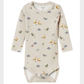 Name It Body L/ - NbmFaurus - Nacreous Cloud m. Dinosaurer