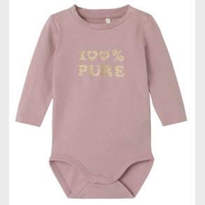 Name It Body L/ - NbfFanewa - Deauville Mauve m. Glimmer