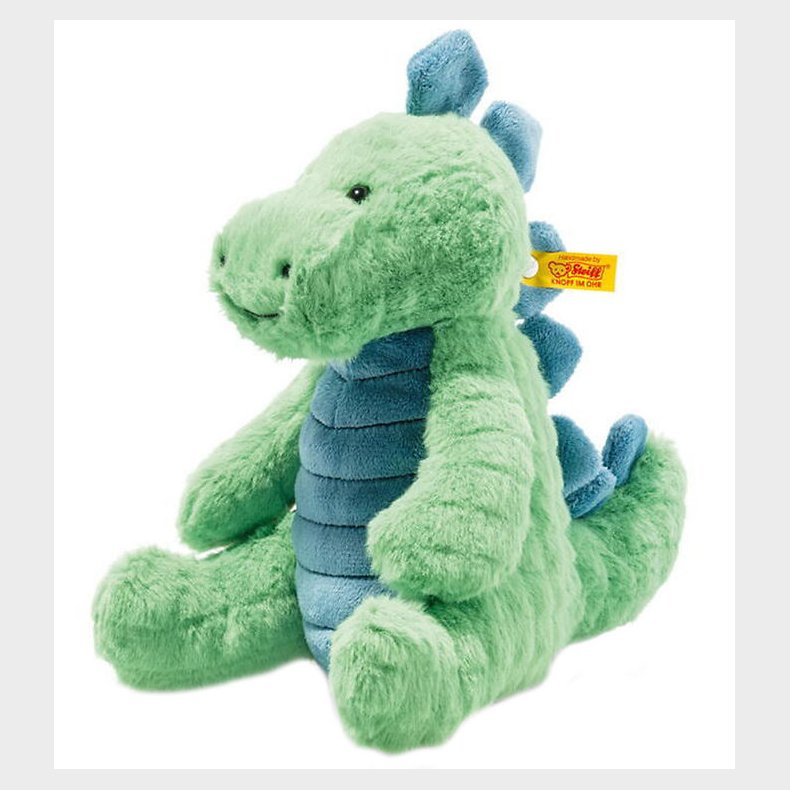 Steiff Bamse - 28 cm - Spott Stegosaurus - Green Petrol Sittin