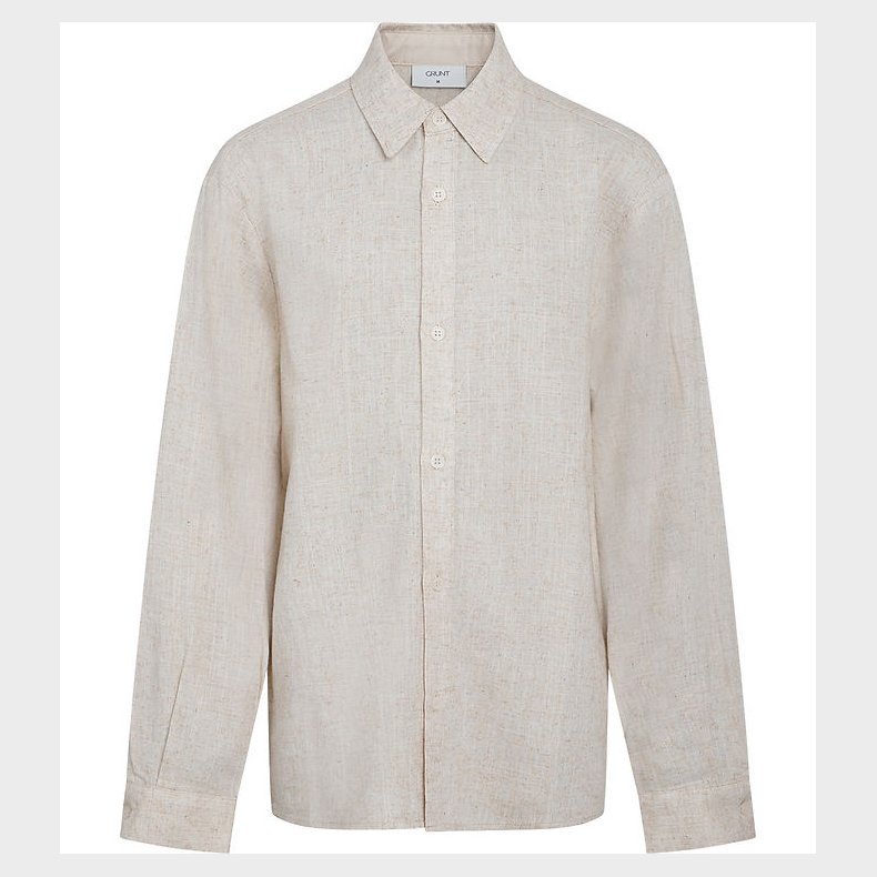 Grunt Skjorte - Herstal - Hr - Sand