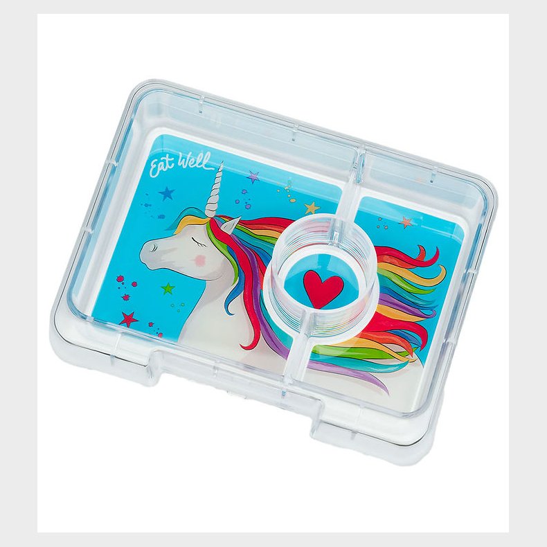 Yumbox Indsatsbakke m. 3 Rum - Snack - Magical Unicorn