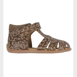 Pom Pom Sandaler - Classic Velcro - Latte Leo