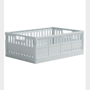 Made Crate Foldekasse - Maxi - 48x33x17,5 cm - Ice Cube Blue