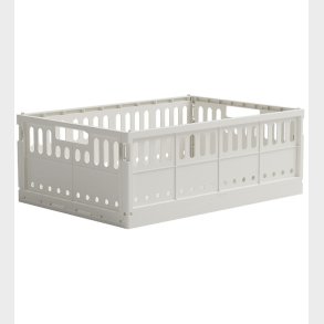 Made Crate Foldekasse - Maxi - 48x33x17,5 cm - Milk