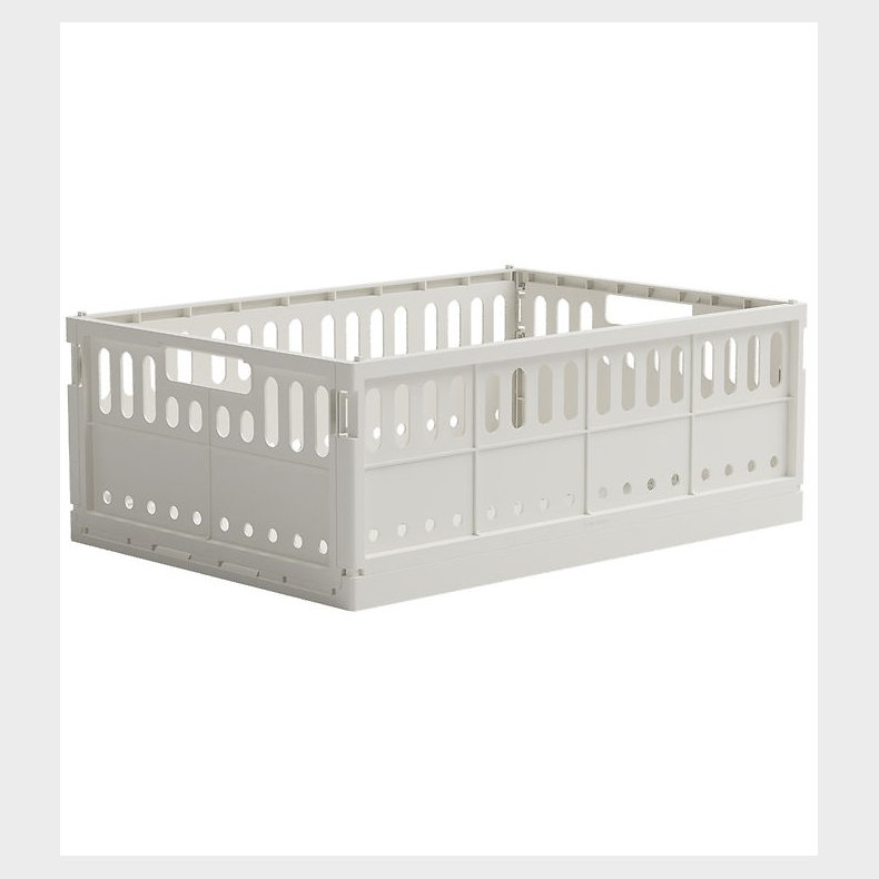 Made Crate Foldekasse - Maxi - 48x33x17,5 cm - Milk