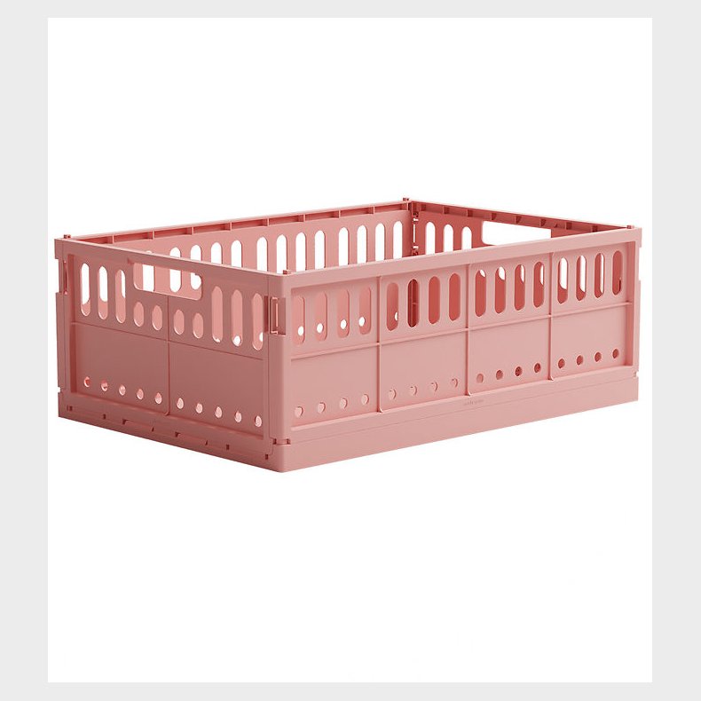 Made Crate Foldekasse - Maxi - 48x33x17,5 cm - Candyfloss Pink
