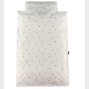 N�rgaard Madsens Senget�j - Baby - Off-White m. Gr�/Beige Rakett
