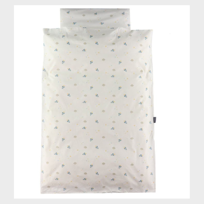 N�rgaard Madsens Senget�j - Baby - Off-White m. Gr�/Beige Rakett