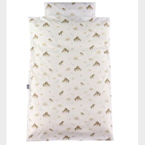 Nrgaard Madsens Sengetj - Baby - Hvid m. Ponyer