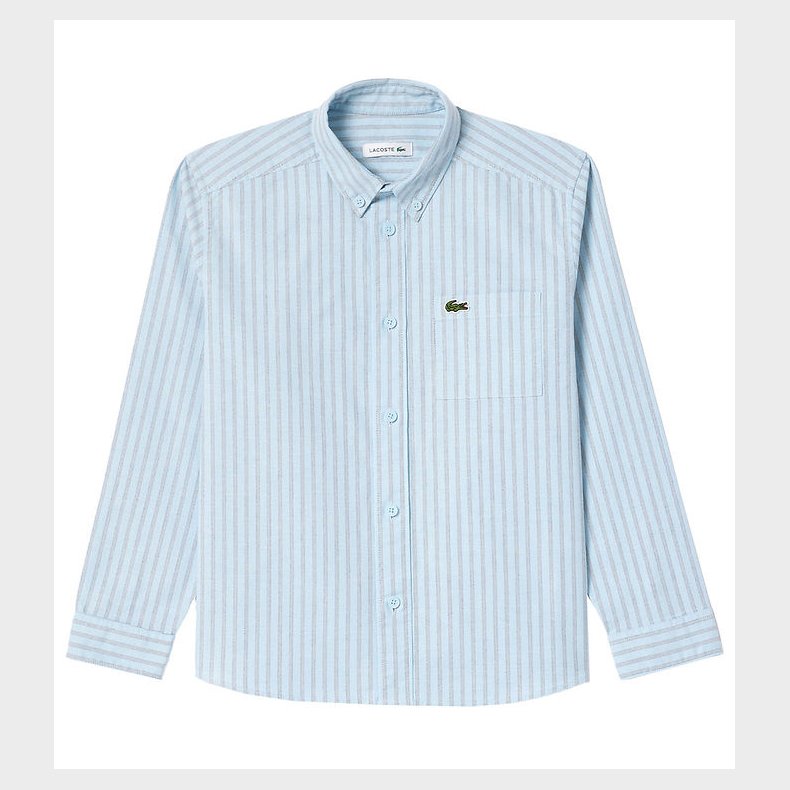 Lacoste Skjorte - Phoenix Blue/White