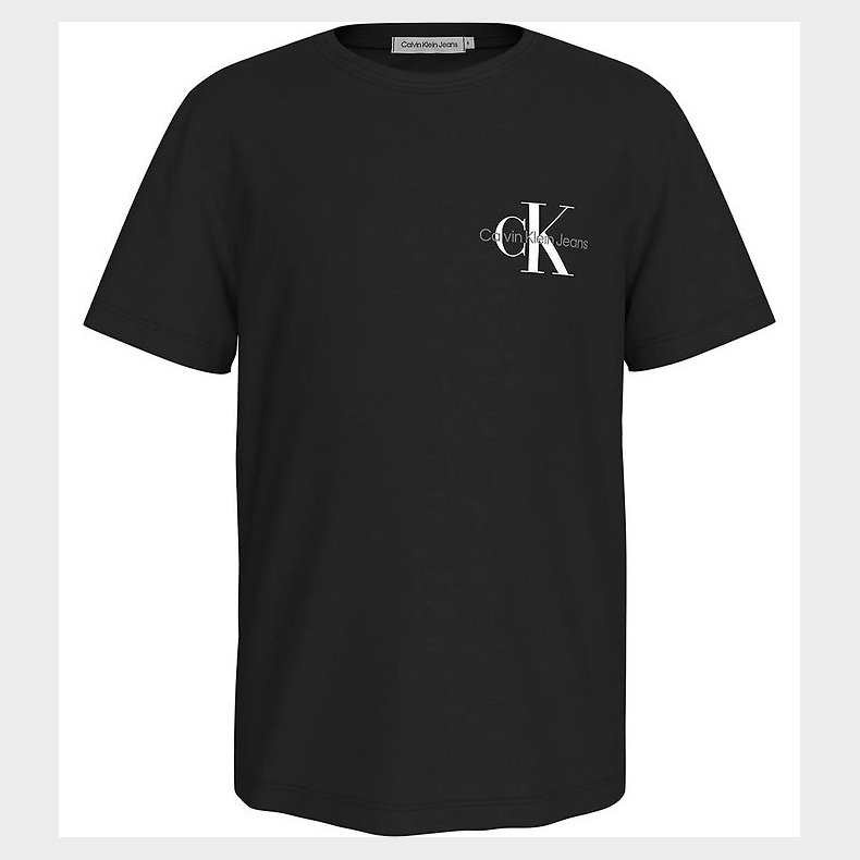 Calvin Klein T-Shirt - Chest Monogram - Ck Black