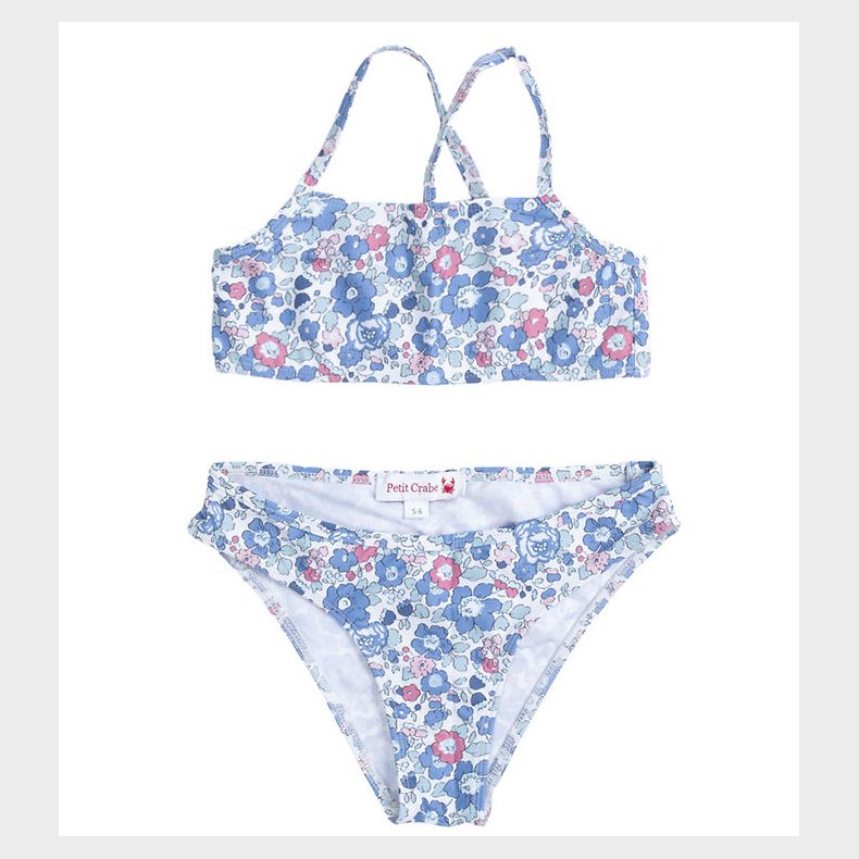 Petit Crabe Bikini - Louise - UV50+ - Betsy m. Blomster