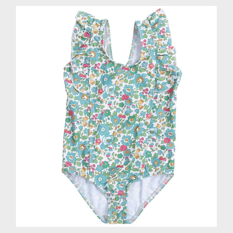 Petit Crabe Badedragt - BADE - UV50+ - Betsy m. Blomster