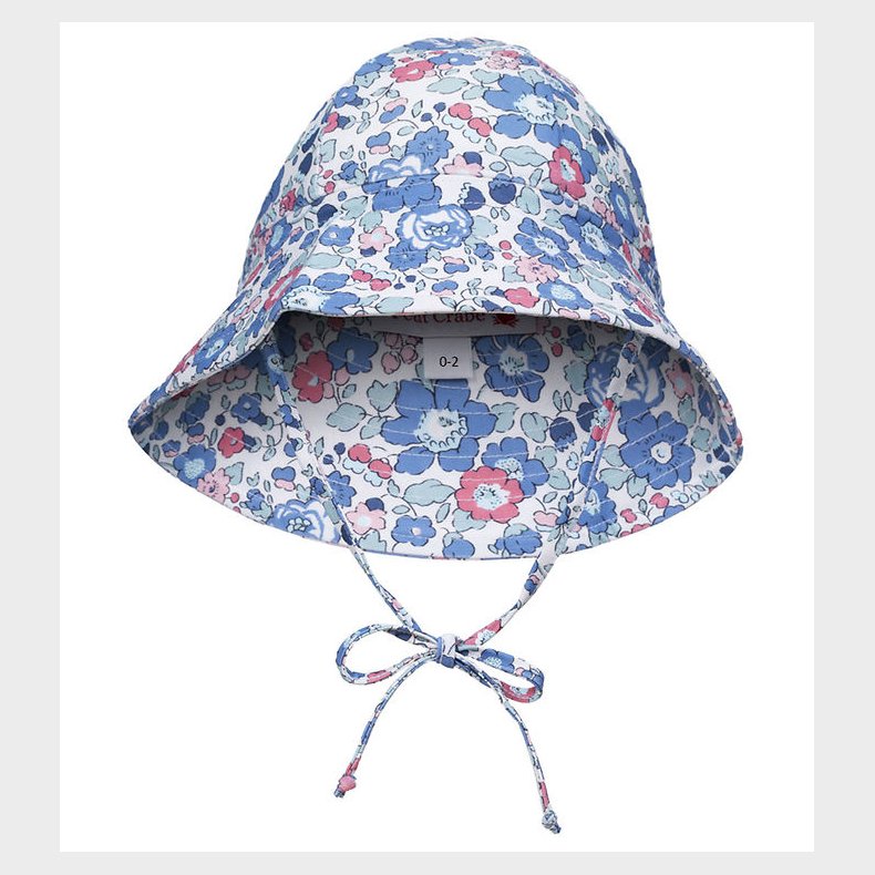 Petit Crabe Badehat - Frey - UV50+ - Betsy m. Blomster