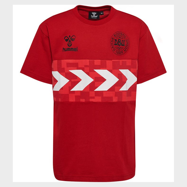 Hummel T-shirt - DBU Gameday Match - Chili Pepper