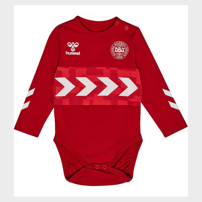 Hummel Body l/ - DBU Gameday Match - Chili Pepper