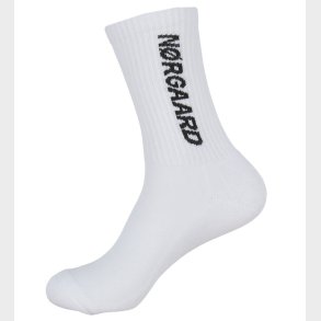 Mads N�rgaard Str�mper - Tennis - Hvid