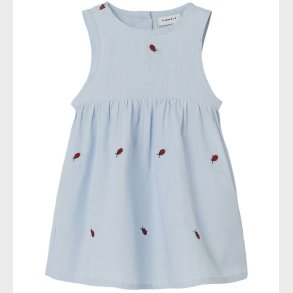 Name It Kjole - NbfFerilla - Chambray Blue m. Mariehner