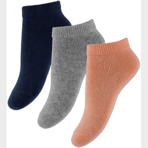 Name It Str�mper - NmmVilum - 3-pak - Light Grey Melange