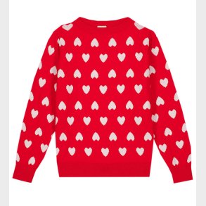 Bonton Bluse - Strik - Paula - Coeur Rouge