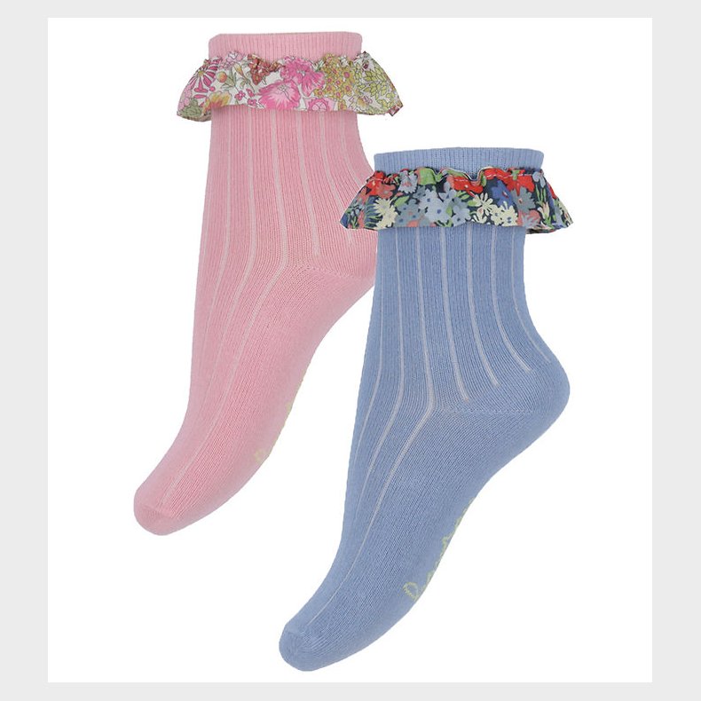 Bonton Str�mper - 2-pak - Liberty - Rose Antoinette