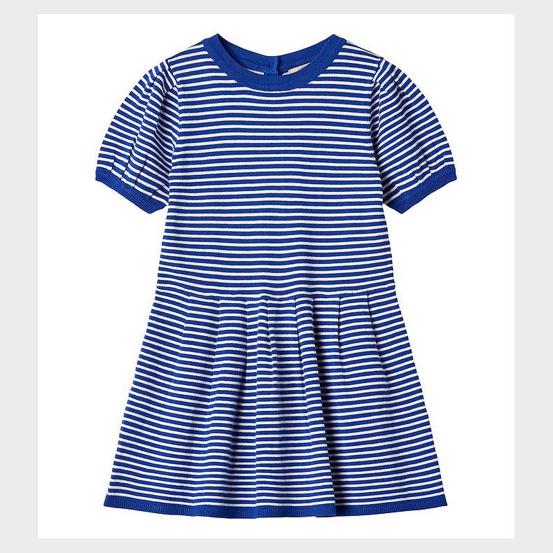 Fliink Kjole - Strik - Anchor - Mazerine Blue m. Striber