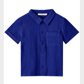 Fliink Skjorte - Musselin - Hello - Mazerine Blue