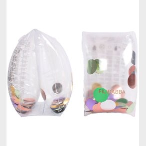 Filibabba Badevinger - Alfie - Regnbuefarvet Konfetti