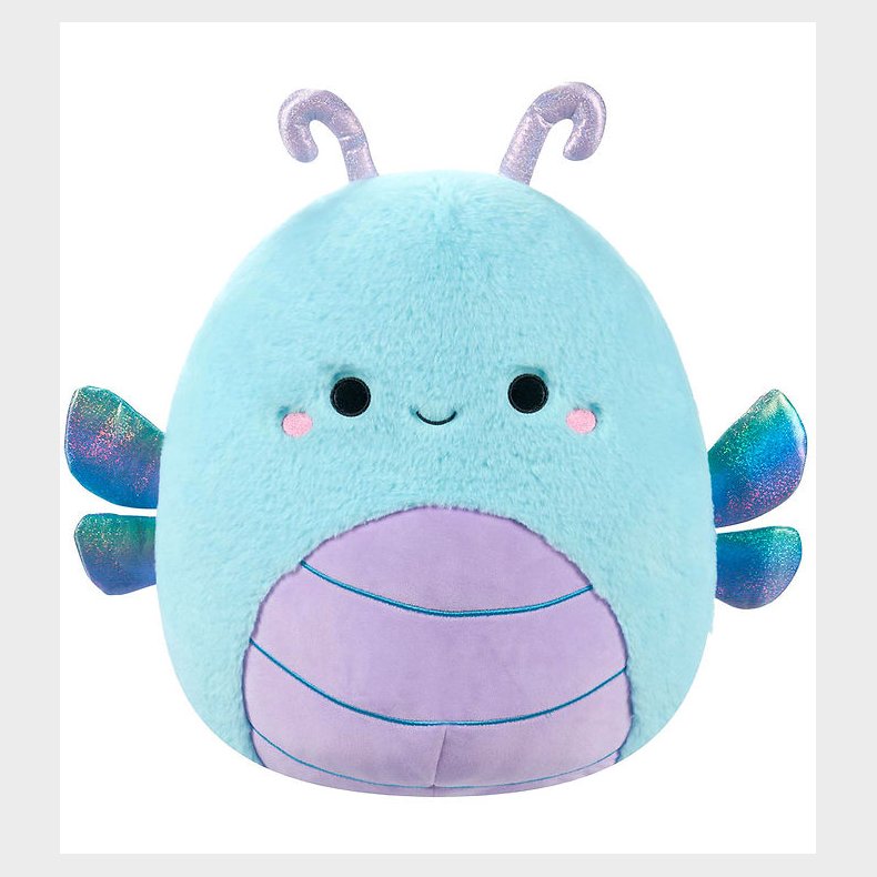 Squishmallows Bamse - 40 cm - Fuzz A Mallows Heather Dragonfly