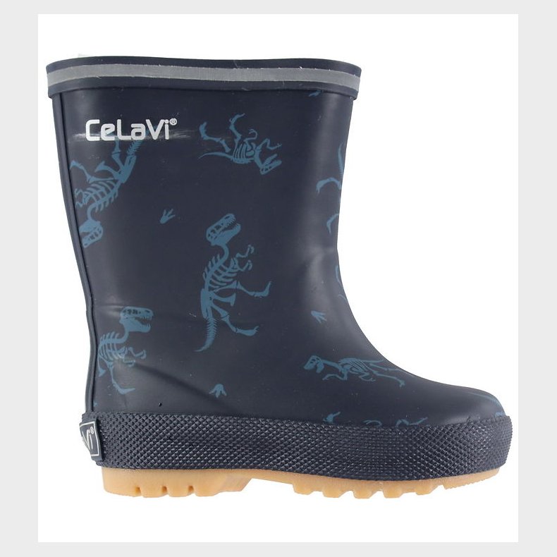 CeLaVi Gummistvler m. For - Dark Navy