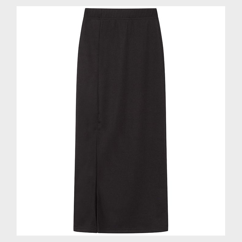 Grunt Nederdel - Rib - Musti - Sort