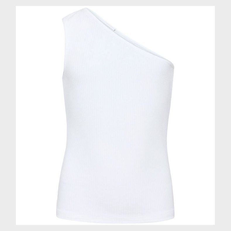 Grunt Top - Rib - Gundhil - Viskose - Hvid