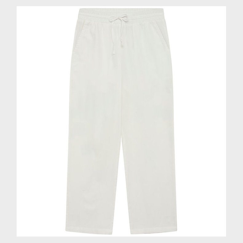 Grunt Bukser - Allan - Viskose/Hr - Hvid