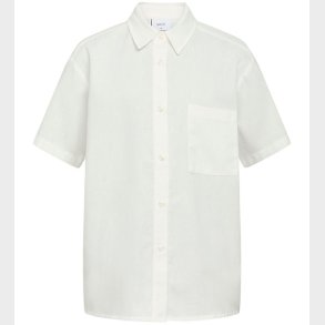 Grunt Skjorte - Vap - Viskose/Hr - Hvid