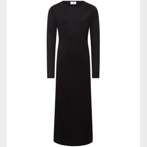 Grunt Kjole - Rib - Malis - Sort