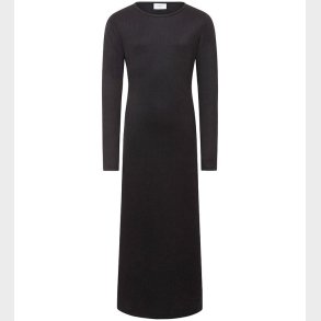 Grunt Kjole - Rib - Malis - Sort