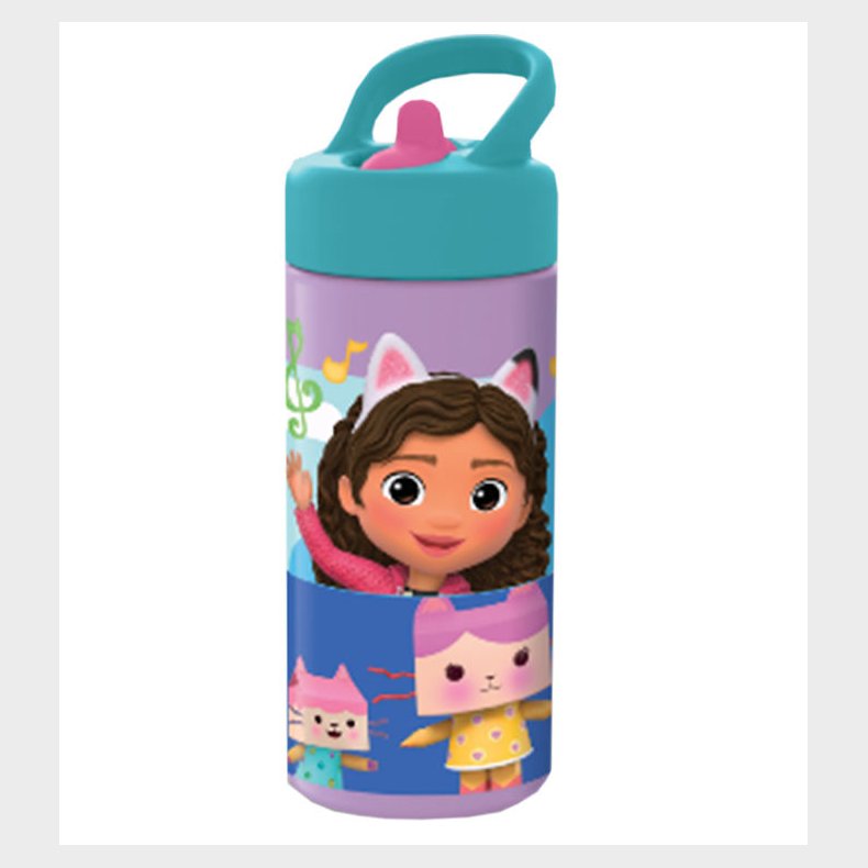 Gabby's Dollhouse Drikkedunk - 410 ml - Sipper Water Bottle