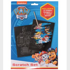 Paw Patrol Kreas�t - Scratch set m. Pencil