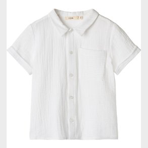 Fliink Skjorte - Musselin - Hello - Cloud Dancer