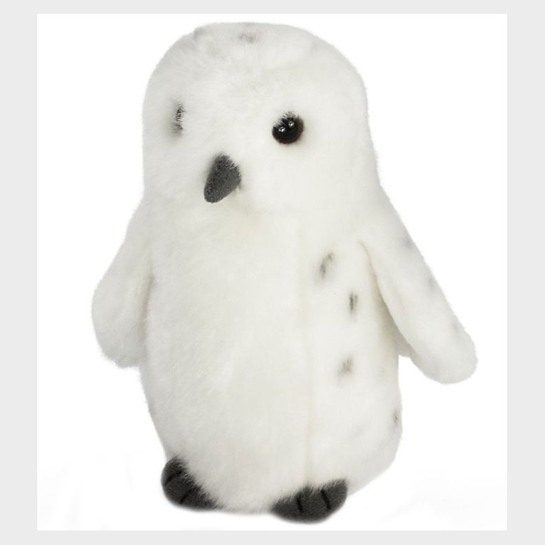 Living Nature Bamse - 17x9 cm - Sneugle - Hvid