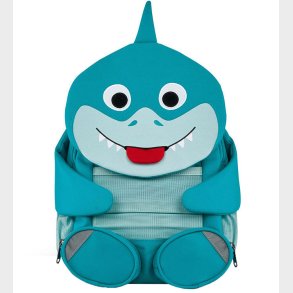 Affenzahn Rygsk - Stor - Friend Shark - Bl