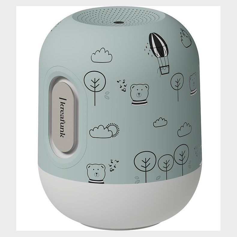 Kreafunk H�jtaler m. Lampe - Bluetooth - Glowie - 12,5x15,8 cm -