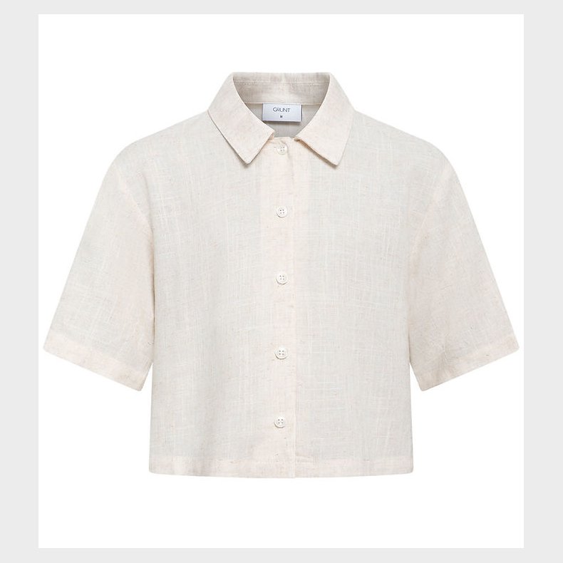 Grunt Skjorte - Lusi - Viskose/Hr - Sand