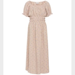 Grunt Kjole - Alis - Viskose/Polyester - Peach