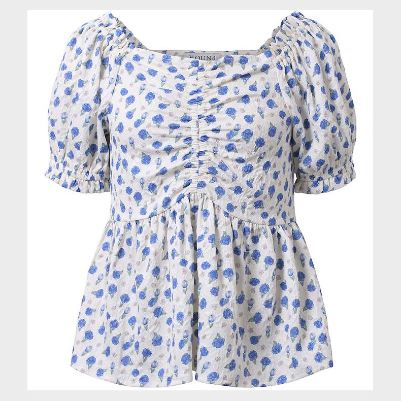 Hound Top - Flower - Light Blue