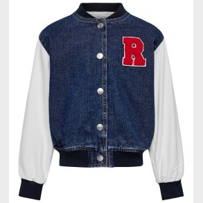 Kids Only Bomberjakke - KogBowie - Medium Blue Denim